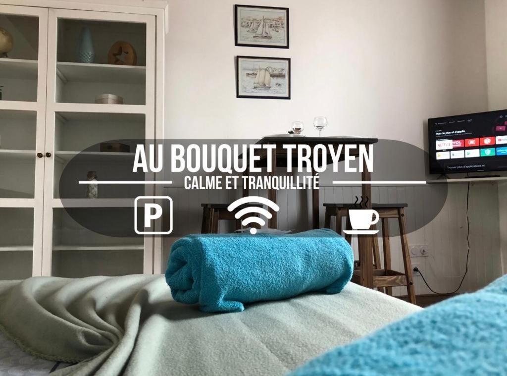 特鲁瓦Au Bouquet Troyen - Wifi - Calme Et Tranquillite公寓 外观 照片